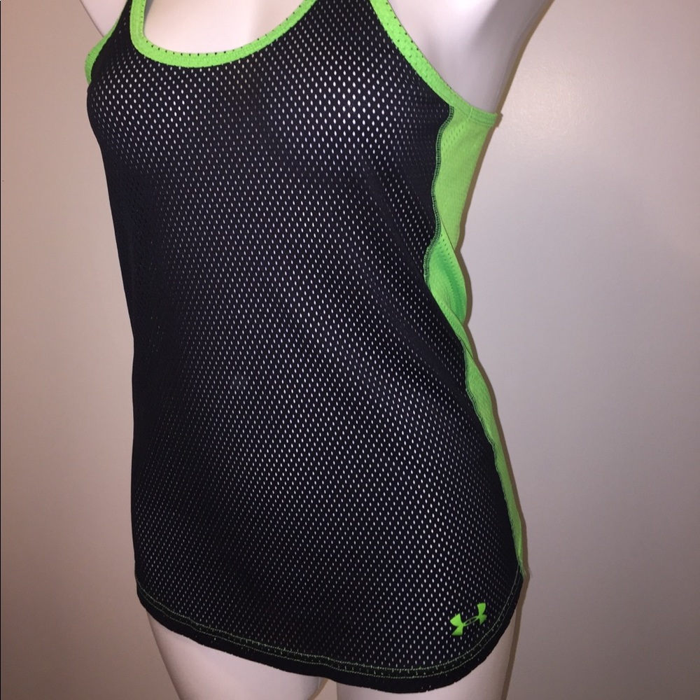 Under Armour mesh racer back tank